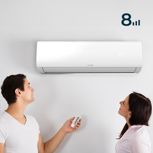 CECOTEC AIRCLIMA 9000 SMARTFRESH Blanco - Aire Acondicionado Split 2236 Frig y 1892 Kcal