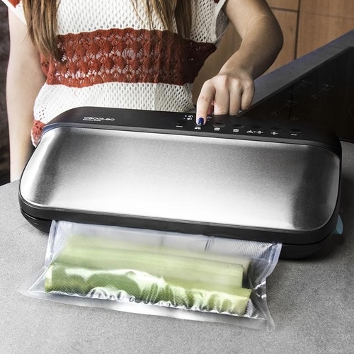 CECOTEC SEALVAC STEEL INOX  - Envasadora al Vacío 120W