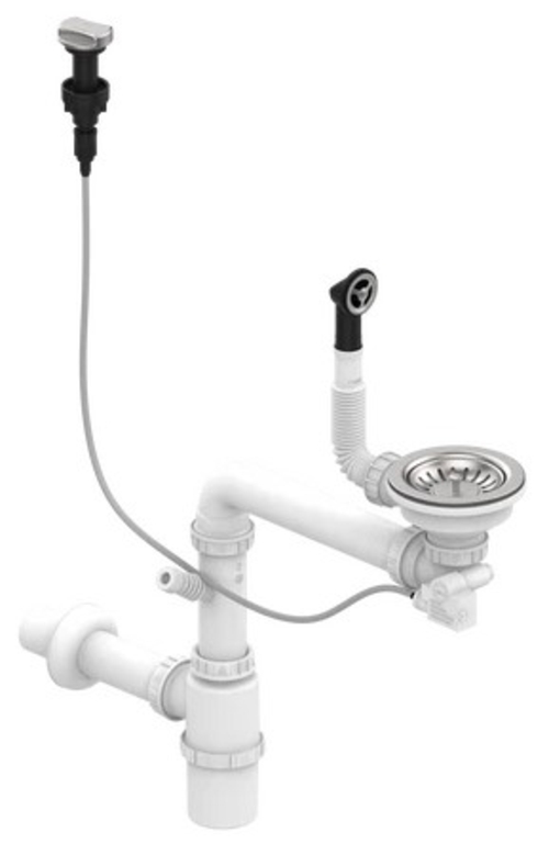 TEKA TEKAWAY STARBRIGHT 45 E-XP 1C 1E - UNI-9310 INOX - Pack Fregadero + Grifo