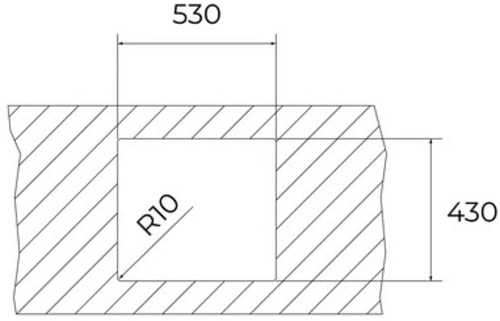 TEKA TOPLINE RS15 50.40 FBK Negro - Fregadero 60CM