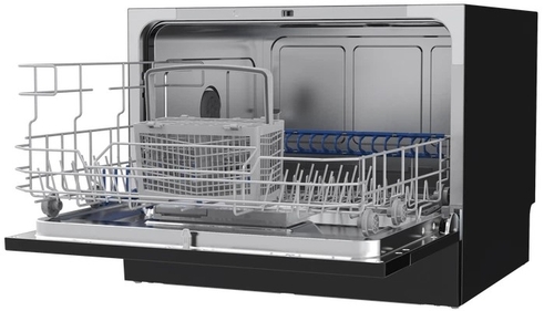 TEKA LC 24700 BK negro - Lavavajillas Compacto 6 servicios 