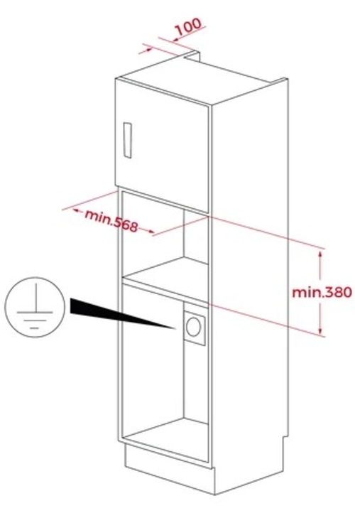 TEKA ML 8210 BIS WH Cristal Blanco - Microondas 20L 750W