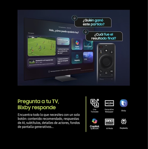 SAMSUNG QE50Q7FAAU Negro - TV 50" QLED 4K SmartTV