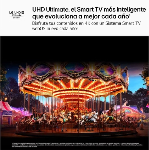LG 86UA75006LA Negro - TV 86" UHD 4K SmartTV