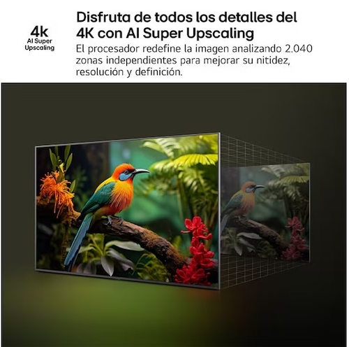 LG 75UA75006LA Negro - TV 75" UHD 4K SmartTV