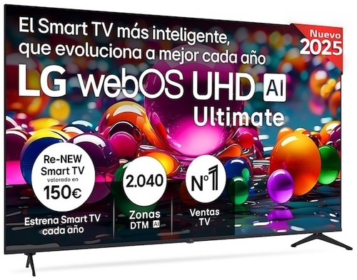 LG 75UA75006LA Negro - TV 75" UHD 4K SmartTV