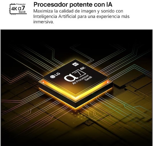 LG 75UA75006LA Negro - TV 75" UHD 4K SmartTV