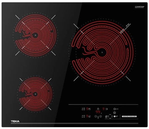 TEKA TBC 63620 Cristal Negro - Vitrocerámica de Inducción 60cm