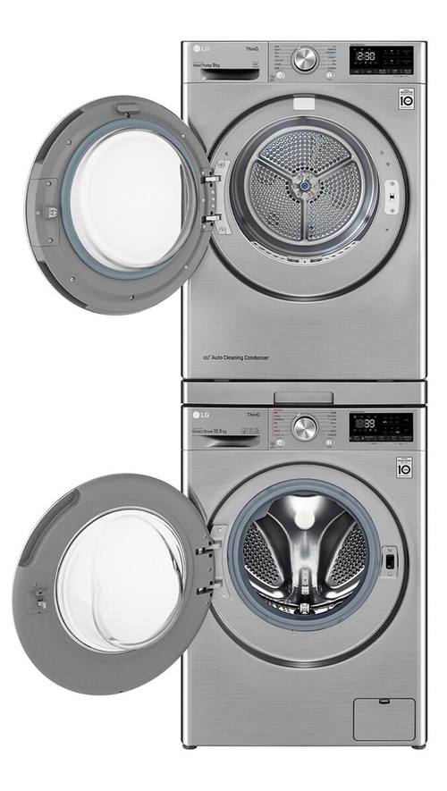 LG DSKSS INOX - Kit de Unión Lavadora-Secadora