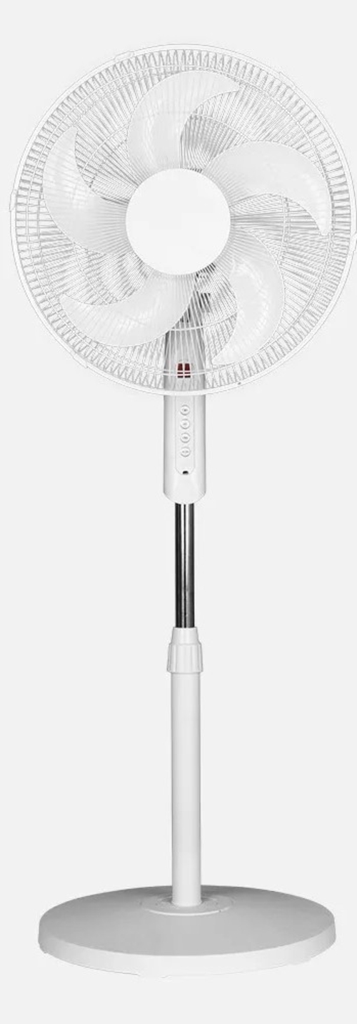 ABRILA LIBERTY Blanco - Ventilador de Pie 5 Aspas