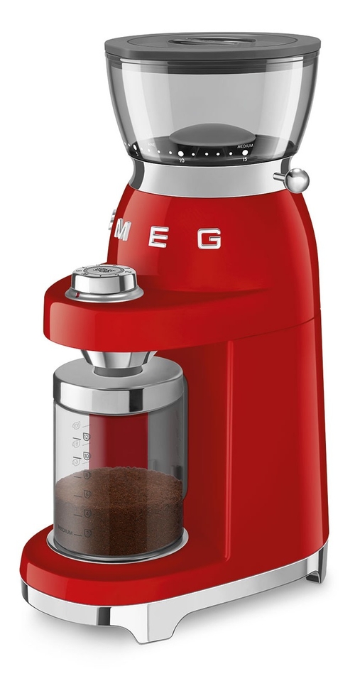 SMEG CGF03RDEU Rojo - Molinillo De Café 150W