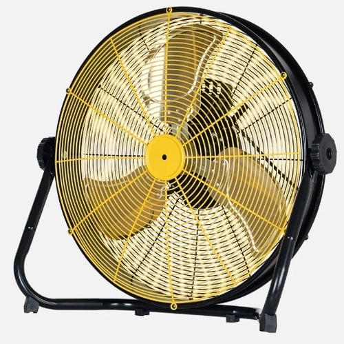 ABRILA MAPACHE Negro-Amarillo - Ventilador Industrial 3 Aspas