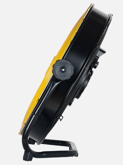 Ventilador Industrial Mapache 130w Negro/amarillo 3vel 3asp