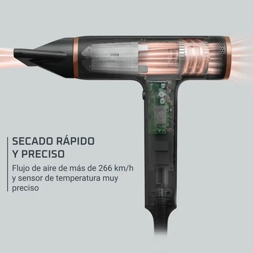 ROWENTA HY8310F0 Negro - Secador 1700W