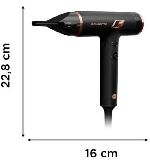 ROWENTA HY8310F0 Negro - Secador 1700W