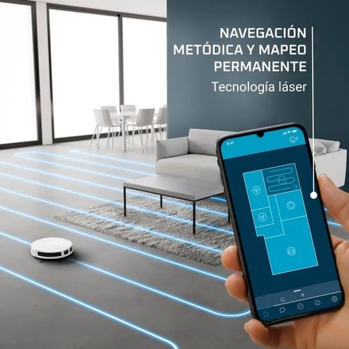 ROWENTA RR8477WH Blanco - Robot Aspirador 4000 Pa