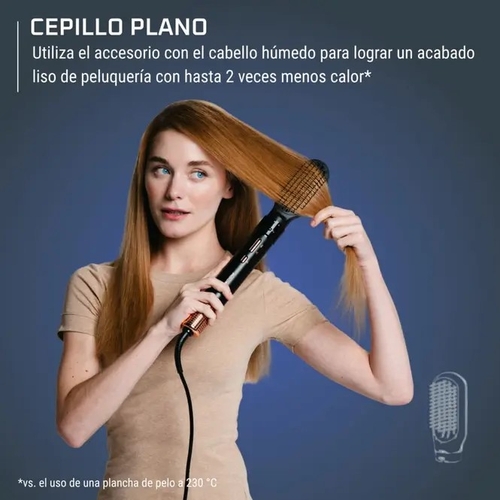 ROWENTA UB9820E0 Negro - Cepillo Moldeador 1300W