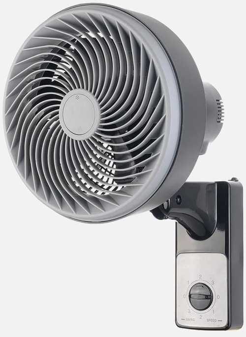 ABRILA Aeolus  - Ventilador de Pared Negro/gris