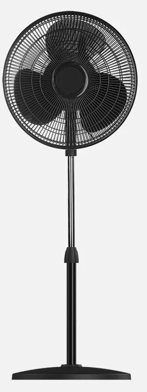 ABRILA YAMATO Negro - Ventilador de Pie 3 Aspas