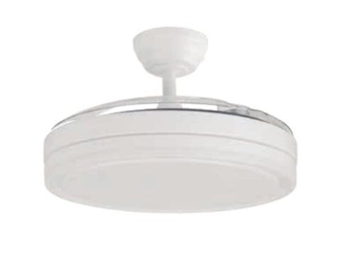 ORBEGOZO CP 138105 Blanco - Ventilador de Techo Aspas Retráctiles 35W