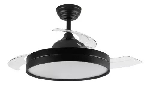 ORBEGOZO CP 137105 Negro - Ventilador de Techo Aspas Retráctiles 40W