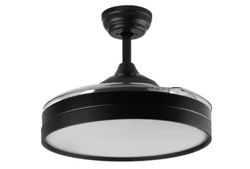 ORBEGOZO CP 137105 Negro - Ventilador de Techo Aspas Retráctiles 40W