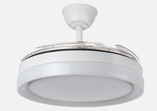 ABRILA ZENIT Blanco - Ventilador de Techo Aspas Retráctiles 59 W