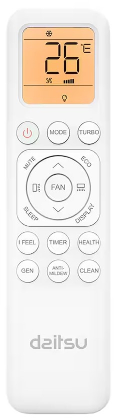 DAITSU Artic DS-09KZ Blanco - Aire Acondicionado Split 2270 Frig y 2709 Kcal