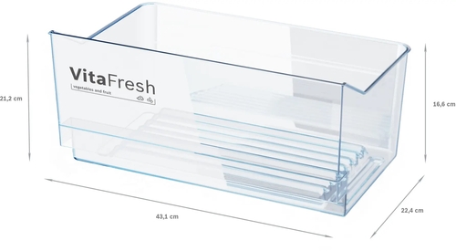 BOSCH KSV36FWDP Blanco - Nevera Una Puerta Cíclico