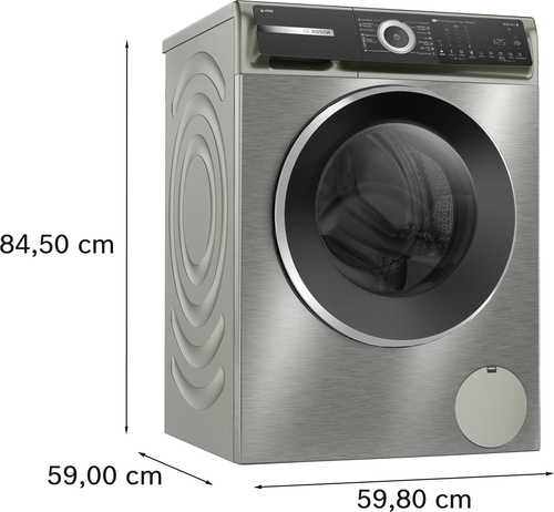 BOSCH WGH244AXES INOX - Lavadora Carga Frontal 9KG 1400 RPM