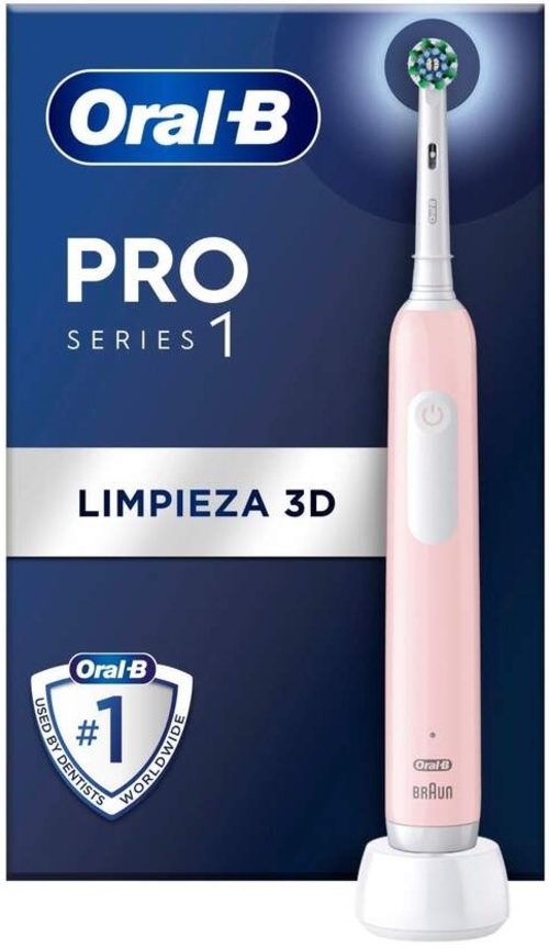 BRAUN ORAL B PRO SERIES 1 - Cepillo Eléctrico Rosa