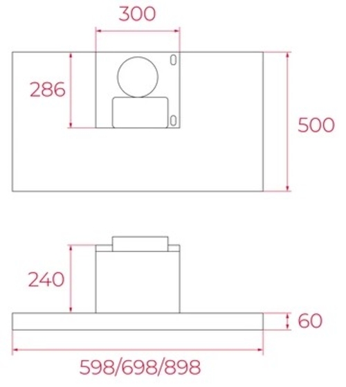 TEKA DSF 76370 KCS IX INOX - Campana Decorativa 70CM