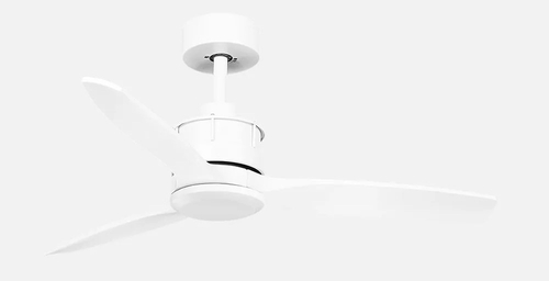 ABRILA DC BARRAX Blanco - Ventilador de Techo Aspas Normales 18W