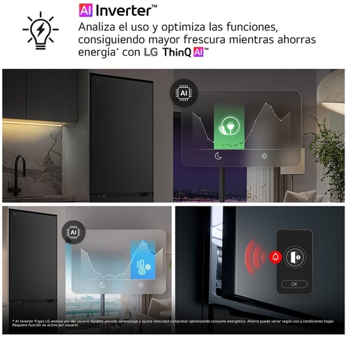 LG GBBSJ2CCPY INOX - Frigorífico Combi No Frost