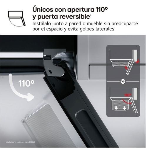 LG GBBSJ2CCPY INOX - Frigorífico Combi No Frost