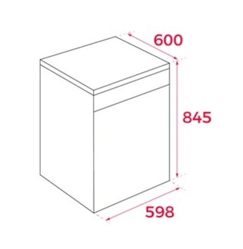 TEKA DFS 46760 WH Blanco - Lavavajillas 60CM 14 Servicios