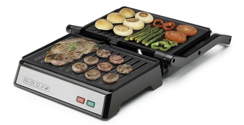 ORBEGOZO GR 3260 INOX - Plancha de Asar Grill 1000W