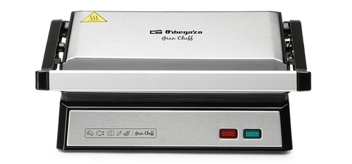 ORBEGOZO GR 3260 INOX - Plancha de Asar Grill 1000W