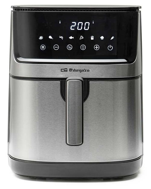 ORBEGOZO FDR 8010 INOX - Freidora de Aire 1500W 8L