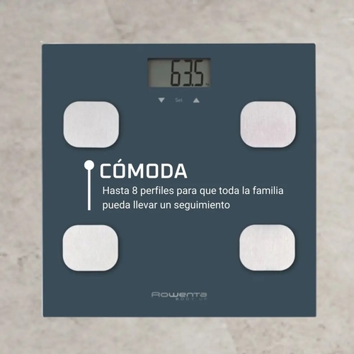 ROWENTA BR-2520-VO Negro - Báscula Baño