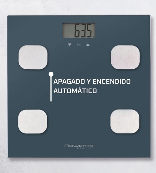ROWENTA BR-2520-VO Negro - Báscula Baño