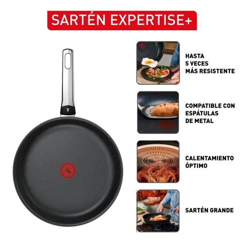 TEFAL EXPERTISE PLUS Negro - Sartén 24CM