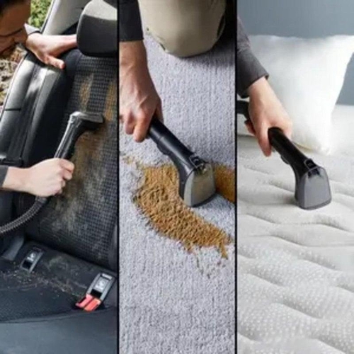 ROWENTA IN5012F0 Negro-Rojo - Aspirador con Cable Tapicerías 400W