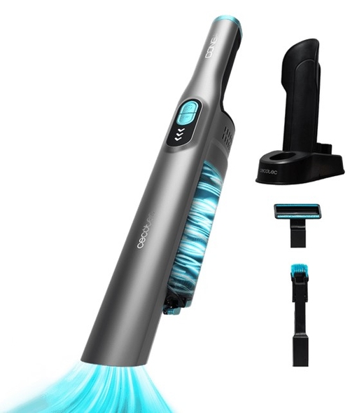 CECOTEC CONGA ROCKSTAR MICRO+ Gris - Aspiradora de Mano 20kPa