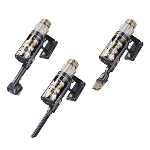 CECOTEC CONGA ROCKSTAR RS90 PET FLEX Gris-Negro - Aspiradora de Escoba 600W