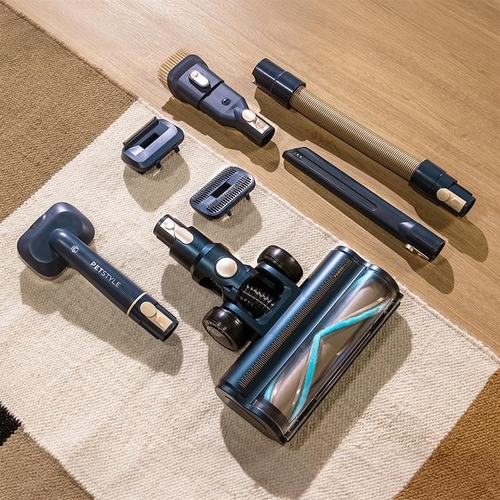 CECOTEC CONGA ROCKSTAR RS90 PET FLEX Gris-Negro - Aspiradora de Escoba 600W