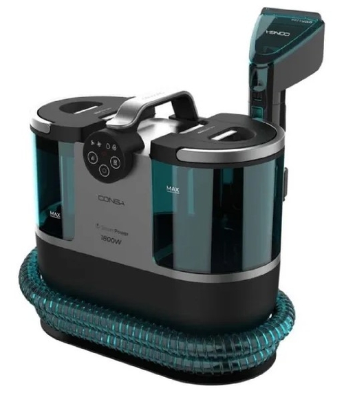 CECOTEC CONGA 7000W CARPET&SPOT CLEAN STEAM MAX Negro-Azul - Aspirador con Cable Tapicerías 1700W