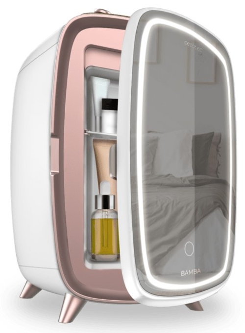 CECOTEC 6000 Blanco-Rosa - Nevera Cosméticos 6L