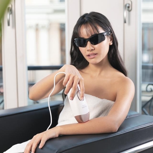 CECOTEC SKINCARE IPL QUARTZ Blanco-Rosa - Depiladora Luz Pulsada