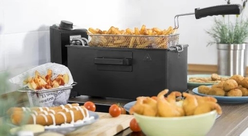 CECOTEC CLEANFRY Negro - Freidora 2000W 3L